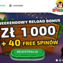 1000 PLN w reload bonusie w kasynie BoaBoa w każdy weekend