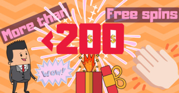 200 free spinów w slotach w WildJackpots