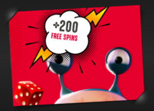 200 free spinów