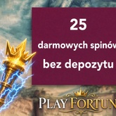 25 free spinów bez depozytu na Majesty of Olympus w z kodem OLIMP25 w Play Fortuna