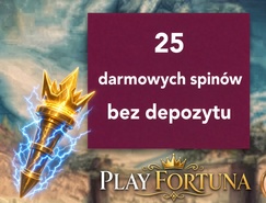 25 free spinów bez depozytu na Majesty of Olympus w z kodem OLIMP25 w Play Fortuna