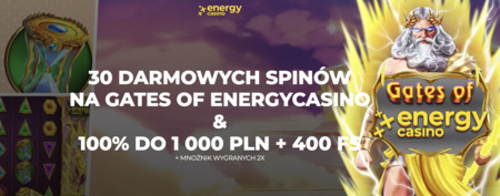 30 darmowych spinów w wybranym slocie w Energy Casino 30 darmowych spinów w wybranym slocie w Energy Casino