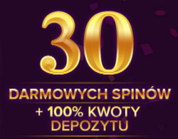 30 free spinów i bonus powitalny 100% w Pan Kasyno