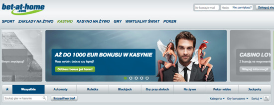 bet-at-home kasyno online