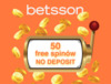 Betsson - bonus bez depozytu z free spinami