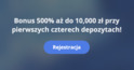 Bonus 500% do 10 000zł na start z czterema depozytami