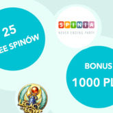 bonus kasynowy na start w kasynie internetowym Spinia