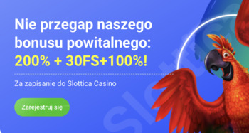 Bonus na start w Slottica