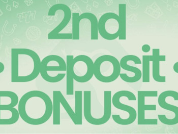 Bonus od drugiego depozytu 55% do 2500 zł z 100FS