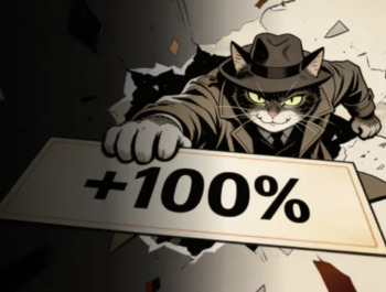 Bonus od pierwszego depozytu 100% do 2000 zł z CatWin