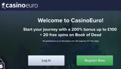 bonus powitalny dla graczy z UK w CasinoEuro