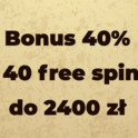 Bonus w Smokace - 40 free spins i do 2400 zł