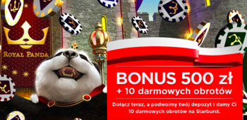 Bonusy dla nowych graczy na start w Royal Panda