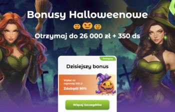 Bonusy na czas Halloween w Verde