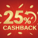 Cash back na żywo 25% do 900 zł zwrotu z Talismania