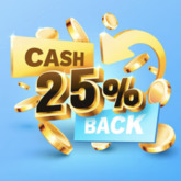 Cashback na żywo 25% do 900 zł z Joker8