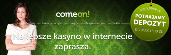 ComeOn - polskie kasyno online opinie