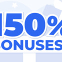 Cotygodniowy bonus do 150% z 100 darmowymi spinami