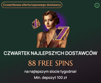 Czwartkowe spiny czekają w bonusie w Ritzo Casino