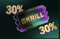 Depozyt Skrilem nagrodzony bonusem 30% w Spinbetter