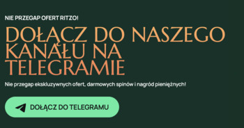 Dołącz do Telegrama w promocji z Ritzo Casino
