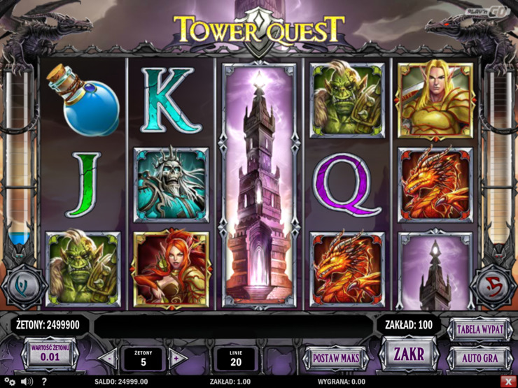 Gra kasynowa Tower Quest online