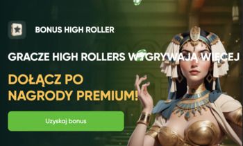 Highroller bonus w kasynie Spinline