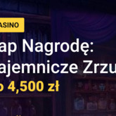 Łap nagrodę do 4 500 zł w gotówce w ZetCasino