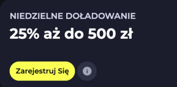 Niedzielny bonus w BDMBET