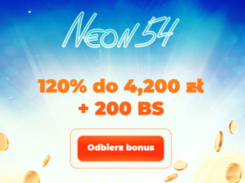 Niezwykły bonus na start w kasynie Neon54