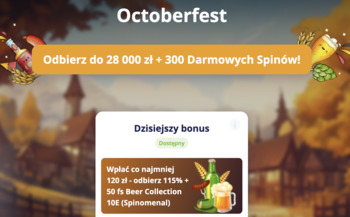 Octoberfest w bonusach od VulkanVegas