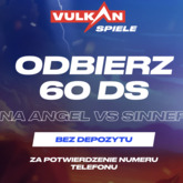 Odbierz 60 Free spins za potwierdzenie numeru telefonu