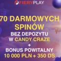Odbierz 70 Free spins za potwierdzenie numeru telefonu