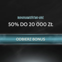 Odbierz bonus 50% do 20 000 zł z Godz