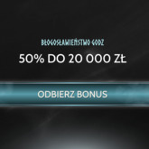 Odbierz bonus 50% do 20 000 zł z Godz