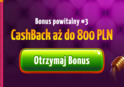 Odbierz cash back do 800 zł w Winota