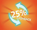 Odbierz Cash back na żywo 25% do 900 zł z Dudespin