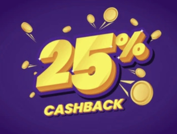 Odbierz Cotygodniowy cash back do 25% z Needforslots