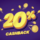 Odbierz cotygodniowy Cashback  do 20%