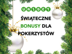 Pokerowe bonusy i turnieje na Święta od kasyna Unibet
