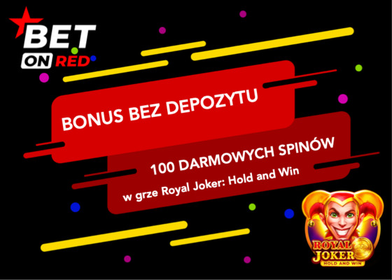 Popup 100 free spinów w BetonRed