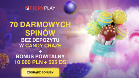 Powitalny bonus na start w Fiery play
