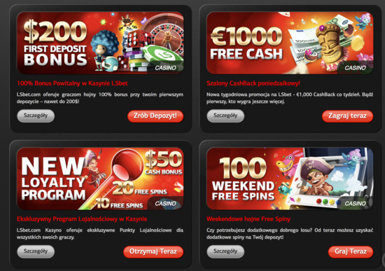 promocje kasynowe online w lsbet