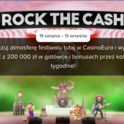 Rock The Cash festival w kasynie online CasinoEuro!