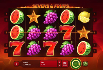 Sevens & Fruits- slot od Playson