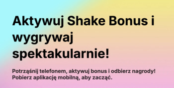 Shake Bonus w Ice Casino
