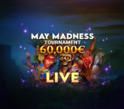 Spinomenal “May Madness” z pulą 60 000 € w Vulkan Vegas