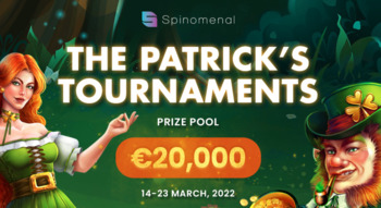 Spinomenal “The Patrick’s” Tournament w promocji od kasyna ggbet