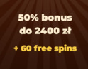 Środowy bonus 50%  do 2400 zł  + 60 free spins w Winlegends