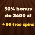 Środowy bonus 50%  do 2400 zł  + 60 free spins w Winlegends